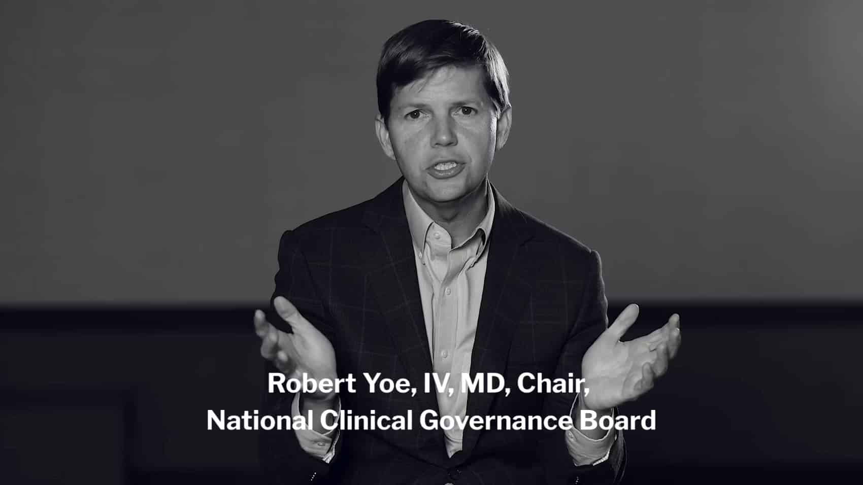 Robert Yoe, IV, MD, chair